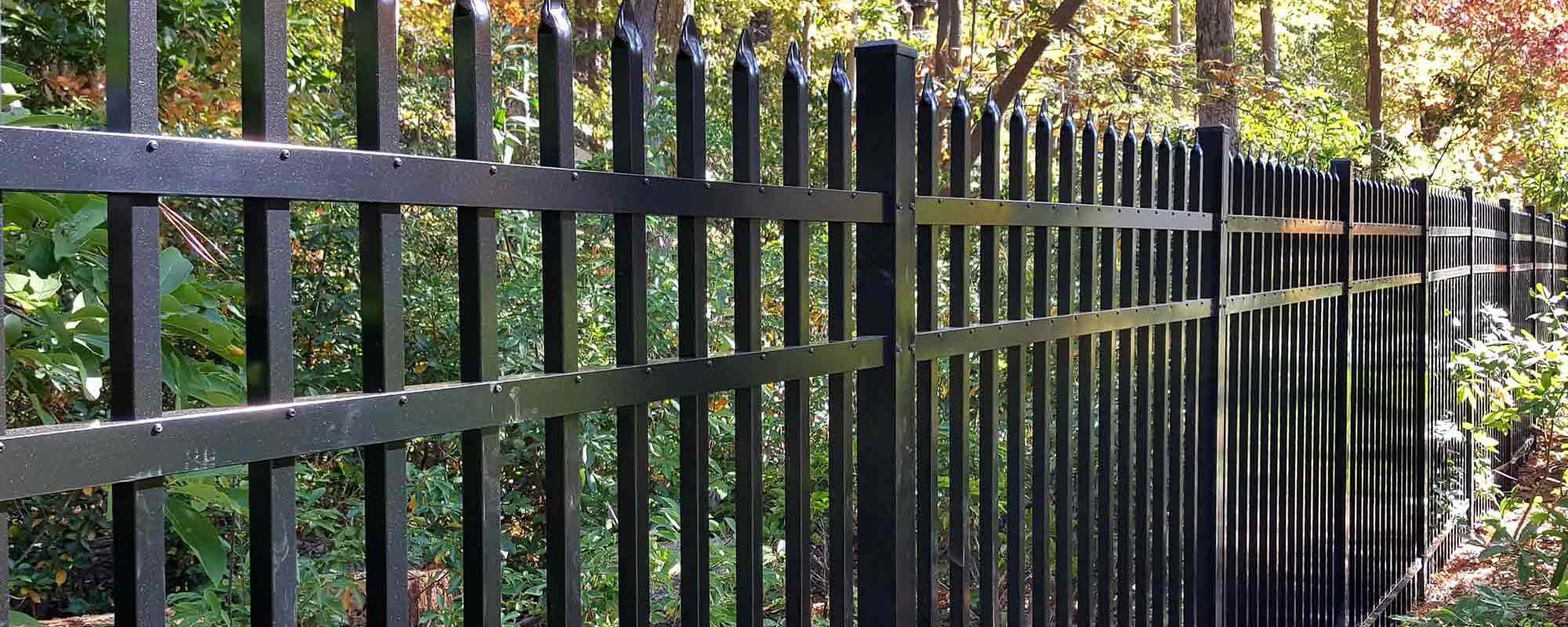 Metal fence installed in Virginia Beach, VA