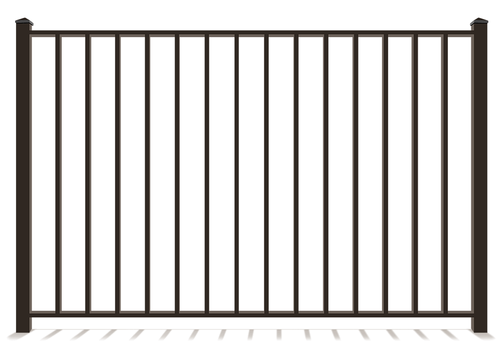 2 rail metal fence contractor in Virginia Beach, VA