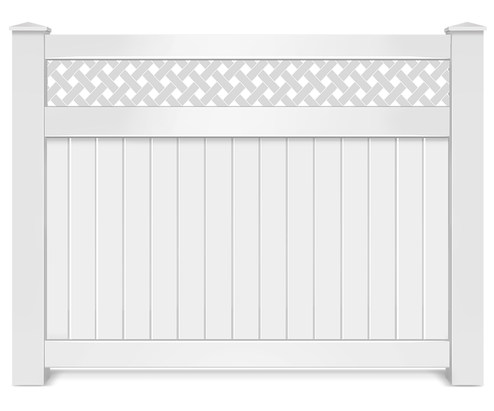 Vinyl decorative fence contractor in Virginia Beach, VA