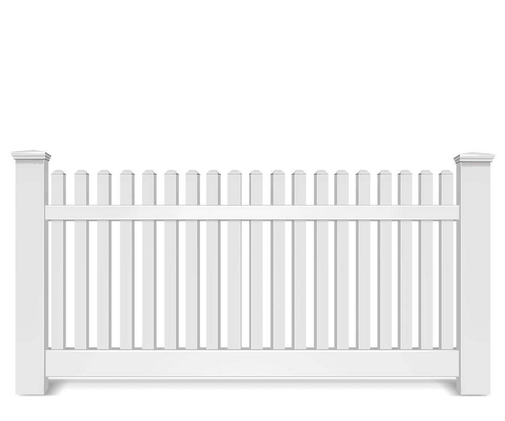 Vinyl picket fence contractor in Virginia Beach, VA