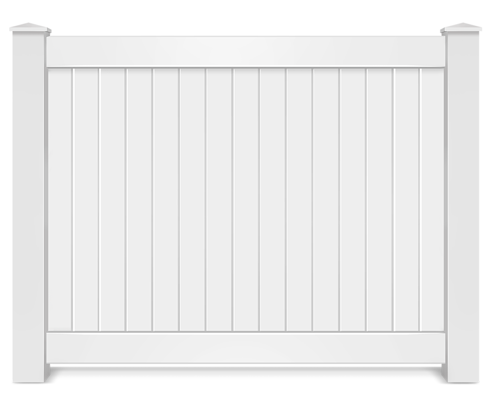 Vinyl full privacy fence contractor in Virginia Beach, VA